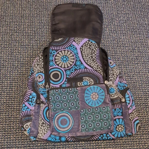 NWOT Colorful Backpack - Picture 3 of 4